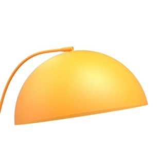 Lampe sur pied Lynox orange.