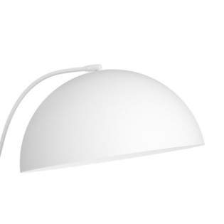 Lampe sur pied Lynox blanche.