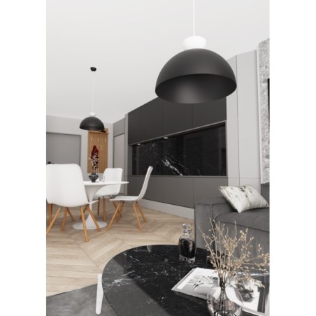 Suspension Varel L noir+blanc