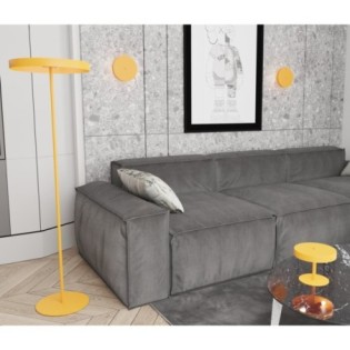 Lampe de table Zuko orange (2 lumières)
