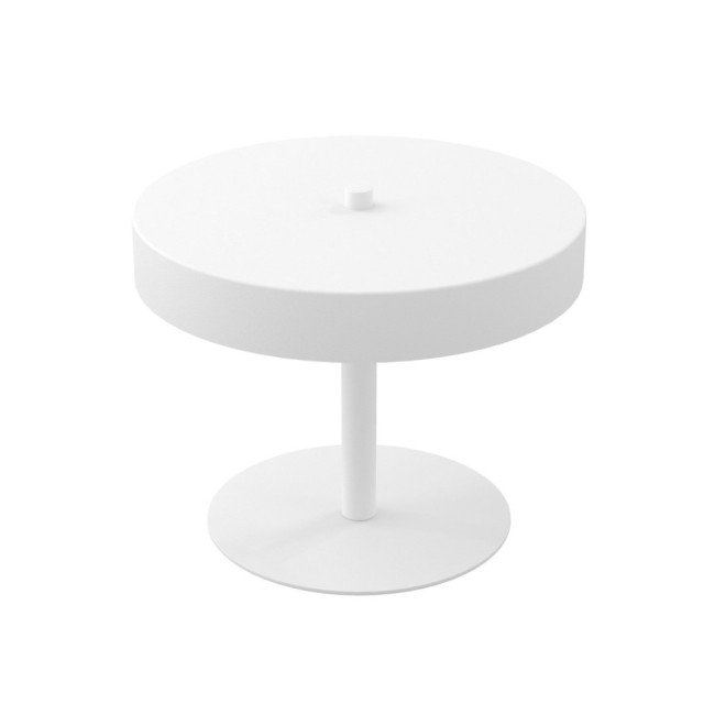 Lampe de table Zuko blanche (2 lumières)