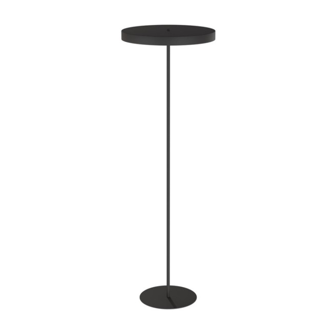 Lampe sur pied Zuko noire (3 lumières)