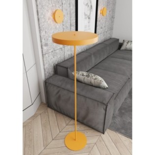 Lampe sur pied Zuko orange (3 lumières)