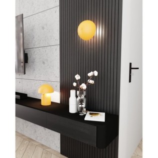 Lampe de table Konvi orange (2 lumières)