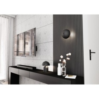 Applique mural Konvi noir (2 lumières)