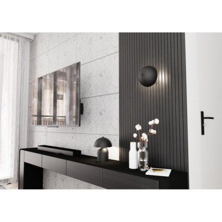 Applique mural Konvi noir (2 lumières)