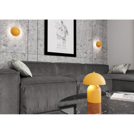 Applique mural Konvi orange (2 lumières)