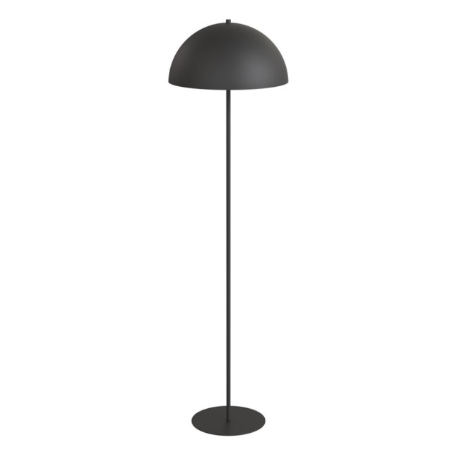Lampe sur pied Pryla noire.