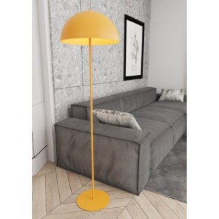 Lampe sur pied Pryla orange.