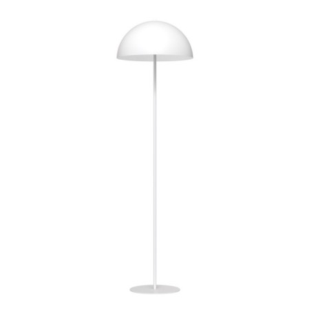 Lampe sur pied Pryla blanche.