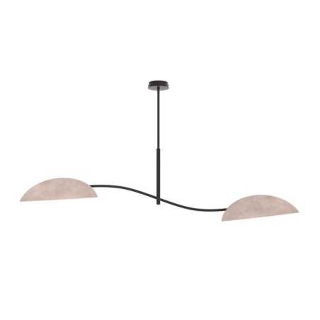 Lampe de plafond Norgi Gris (2 lumières)