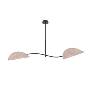 Lampe de plafond Norgi Gris (2 lumières)