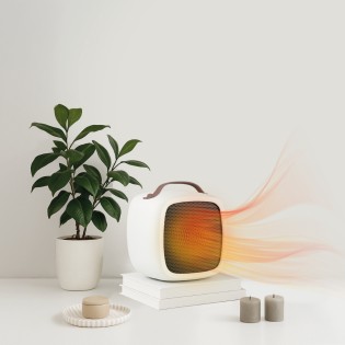 Chauffage portable Tropico Blanc (500W)