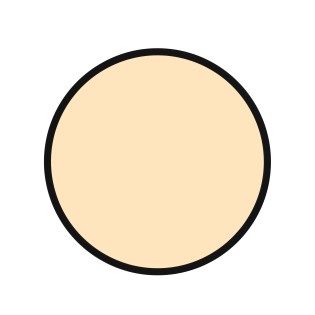 Plafond de plafond extérieur LED Oja 29 Rond (14W)