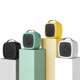 Chauffage portable Tropico Noir (500W)