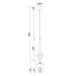 Lámparta de techo Betty