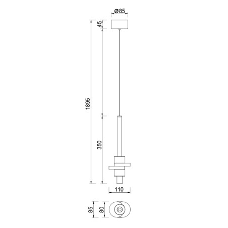 Lámparta de techo Betty