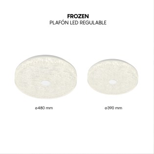 Plafón de techo LED Frozen (45W)