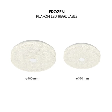 Plafón de techo LED Frozen (30W)