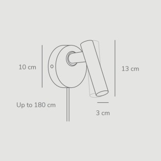 Applique murale Makoto.