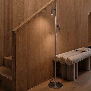 Lampe sur pied Makoto (2 lumières)