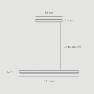 Suspension LED Akeno (25W)
