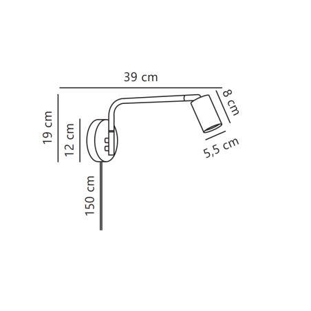 Applique murale Explore Long