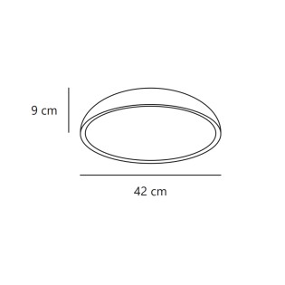 Plafond LED Penelopa CCT (36W)