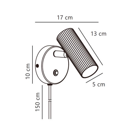 Applique murale Vico.
