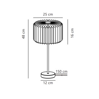 Lampe de table Vivienne