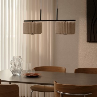 Lampe de plafond Vivienne (2 lumières)