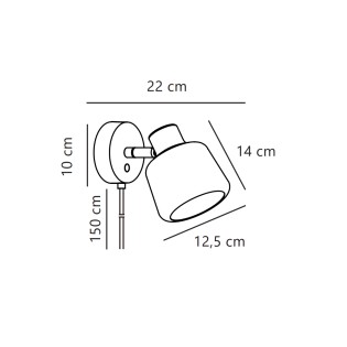 Applique murale Louella.