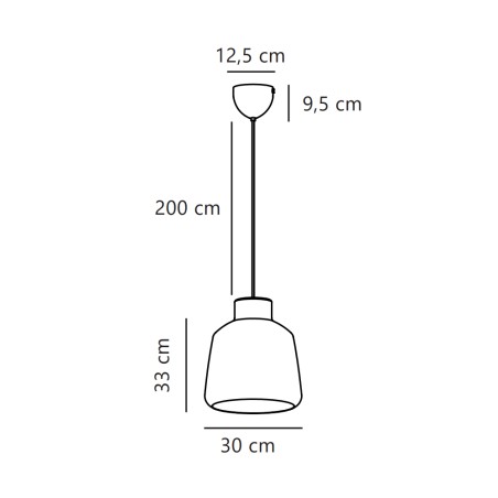 Suspension Louella 30