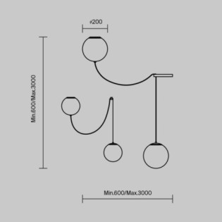 Suspension LED Twins (20W)