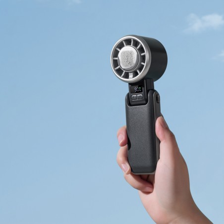 Ventilateur à main Glasi Noir 5 vitesses.