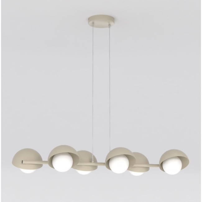 Suspension Nordessa moka (4 lumières)