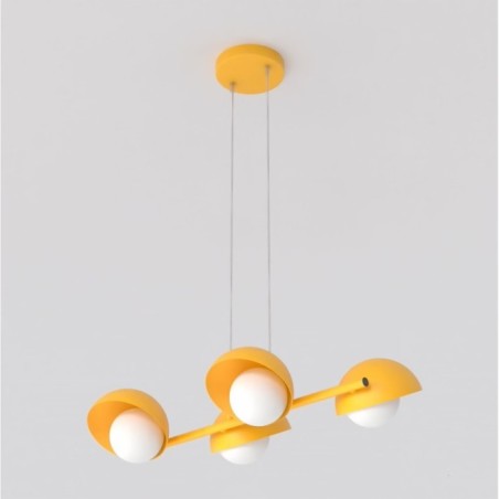 Suspension Nordessa moka (6 lumières)