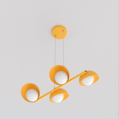 Suspension Nordessa moka (6 lumières)