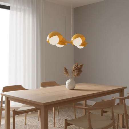 Suspension Nordessa moka (6 lumières)