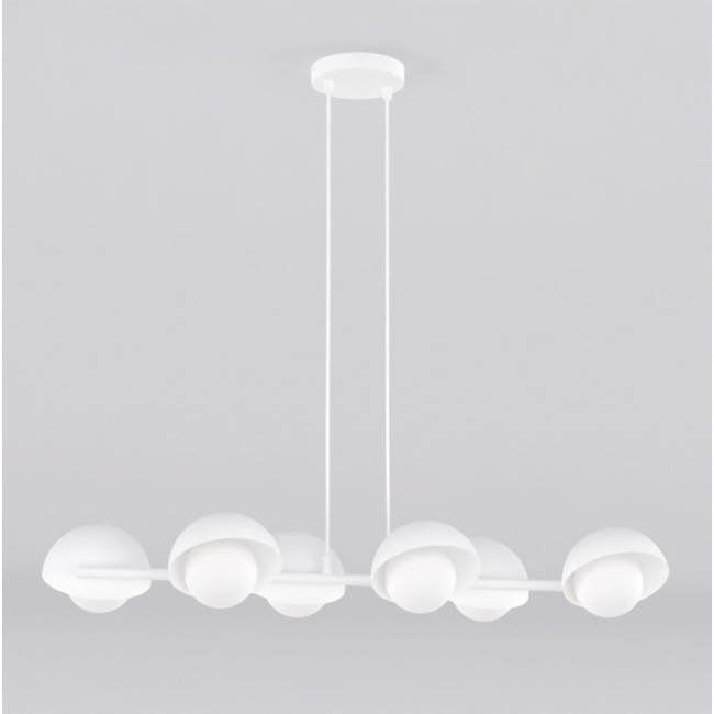 Suspension Nordessa blanche (4 lumières)