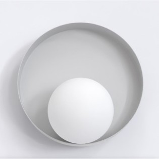 Applique murale Halvia moka.