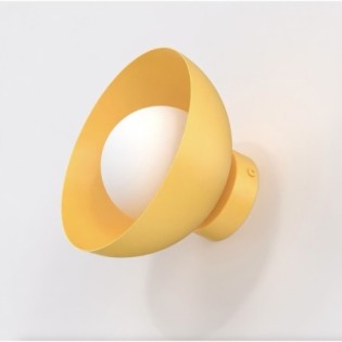 Applique mural Lumora gris.