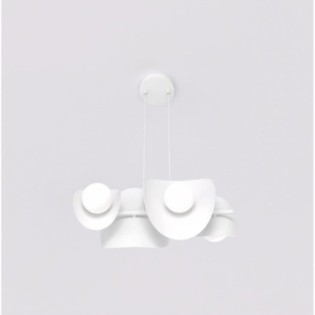 Suspension Lithora noire (6 lumières)