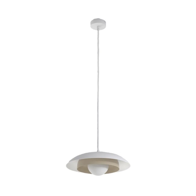 Suspension Arka noir+moka (3 lumières)