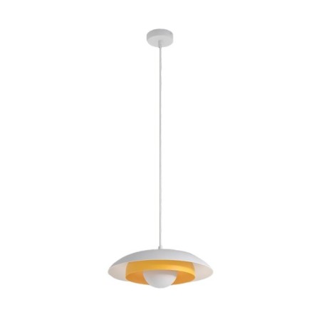 Suspension Arka blanc+moka (3 lumières)
