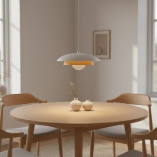 Suspension Arka blanc+moka...