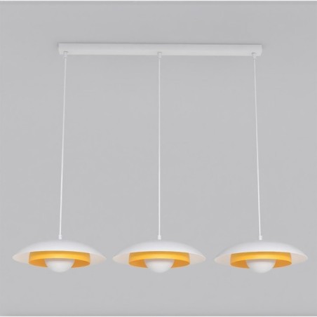 Suspension Arka blanc+orange.