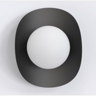 Applique murale Onivia XL gris.