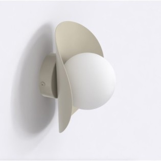 Applique mural Onivia M blanc.