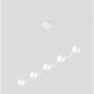 Suspension Ondessa noire (5 lumières)